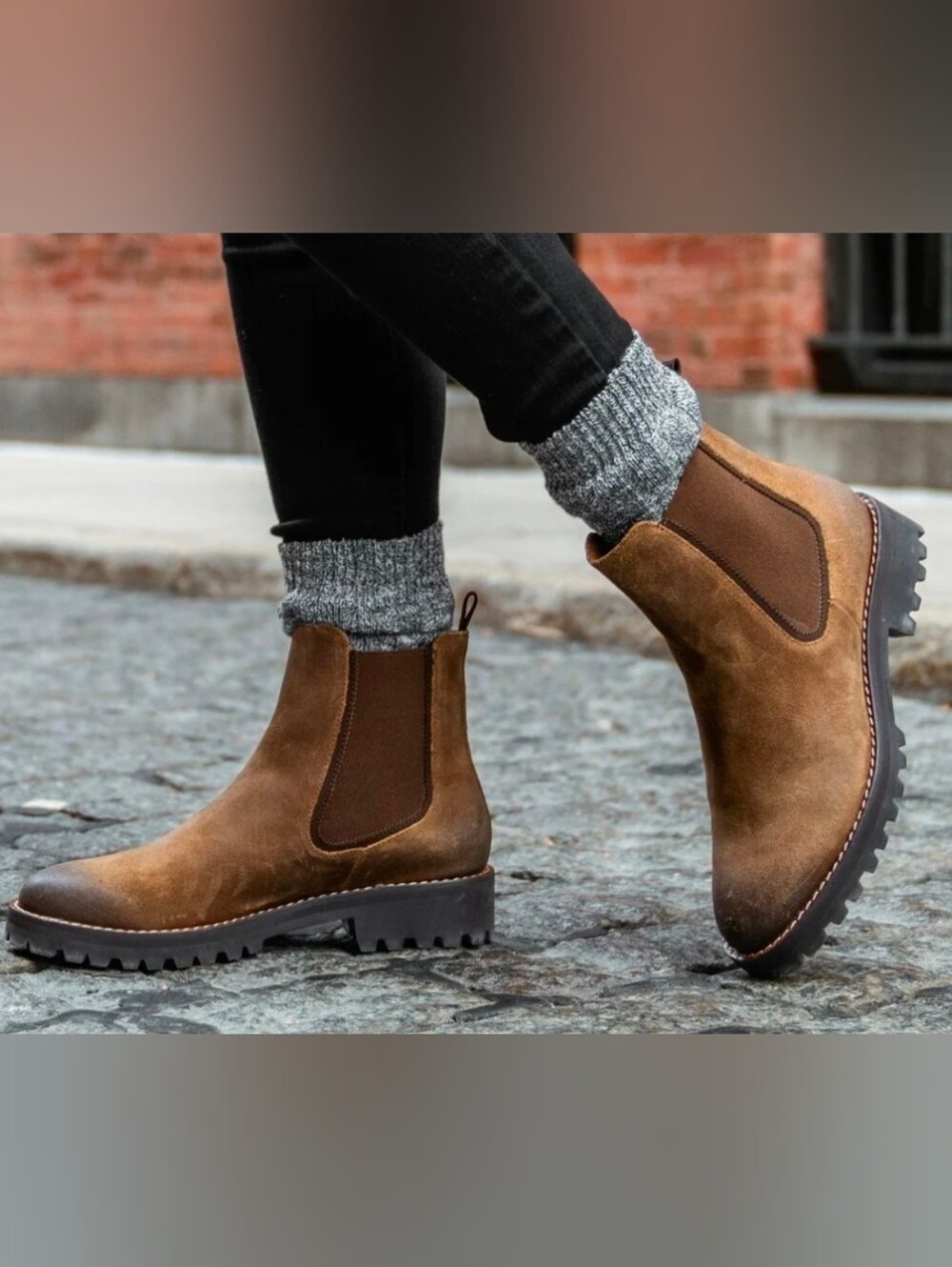 Thursday Boot Co Legend Boots Women’s Size 8 Safari Brown Rough Out Leather